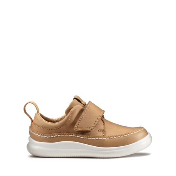 Clarks Boys Cloud Ember Toddler Casual Shoes Brown | USA-4071259